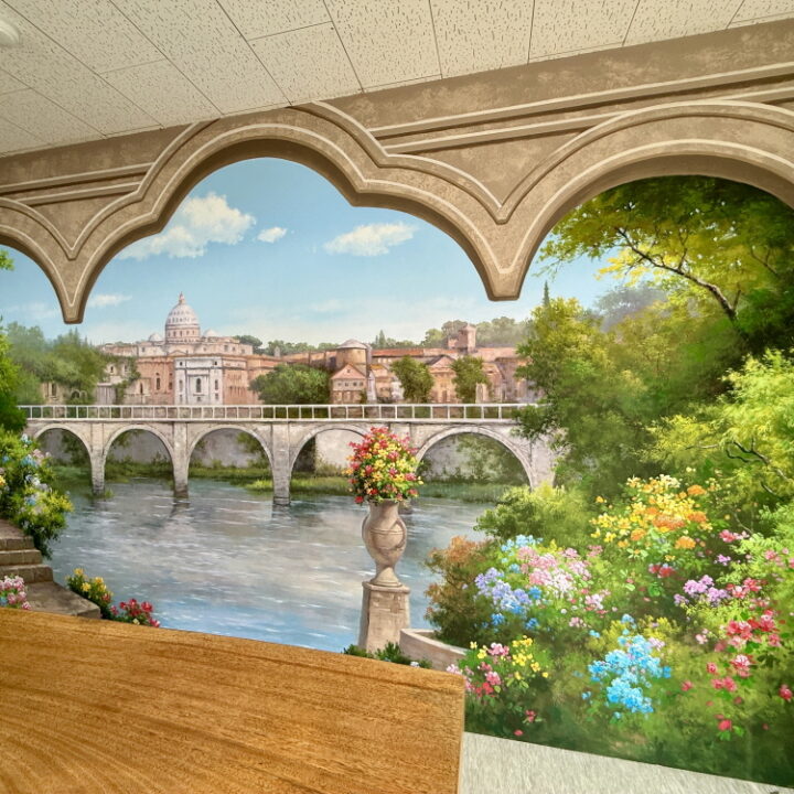 사무실인테리어벽화2